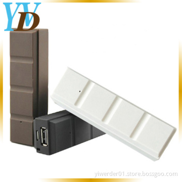 Best Gift Chocolate Shell Rechargeable USB Charger Power Bank (YWD-PB14)